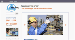 Desktop Screenshot of marol-energie.de